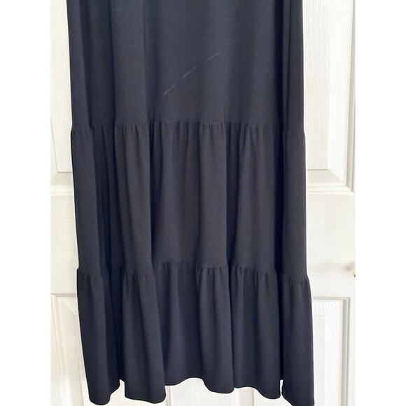 Annalee + Hope Women's Stretch High Neck Babydoll Swing Flattering Dress Size L - Picture 2 of 6